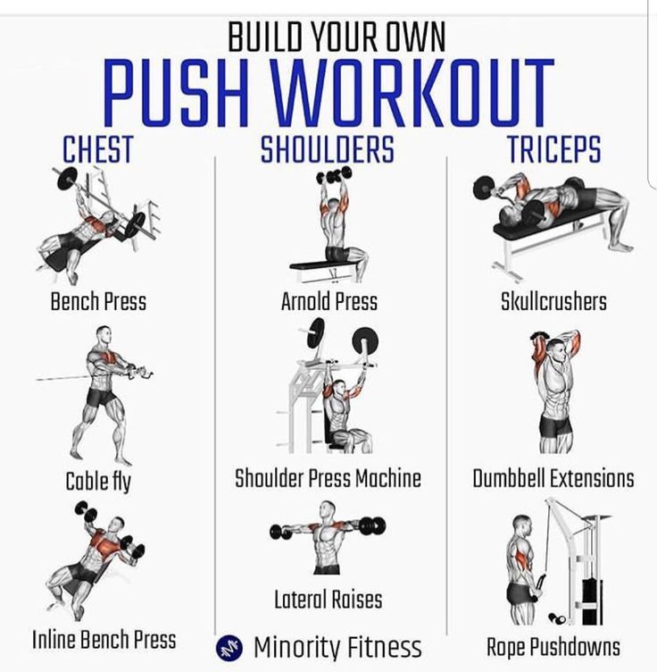 Push day workout plan you need to see for better results