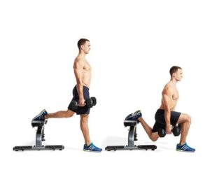 Bulgarian Split Squats: